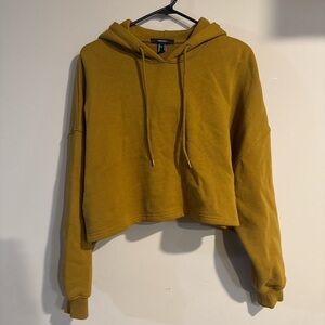 Forever 21 Cropped Hoodie - Size Medium